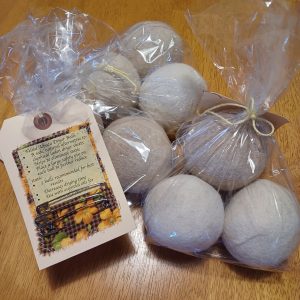 Dryer Balls 100% Alapca Set of 3