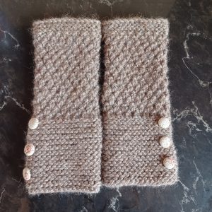 Fingerless Gloves Hand-Knitted