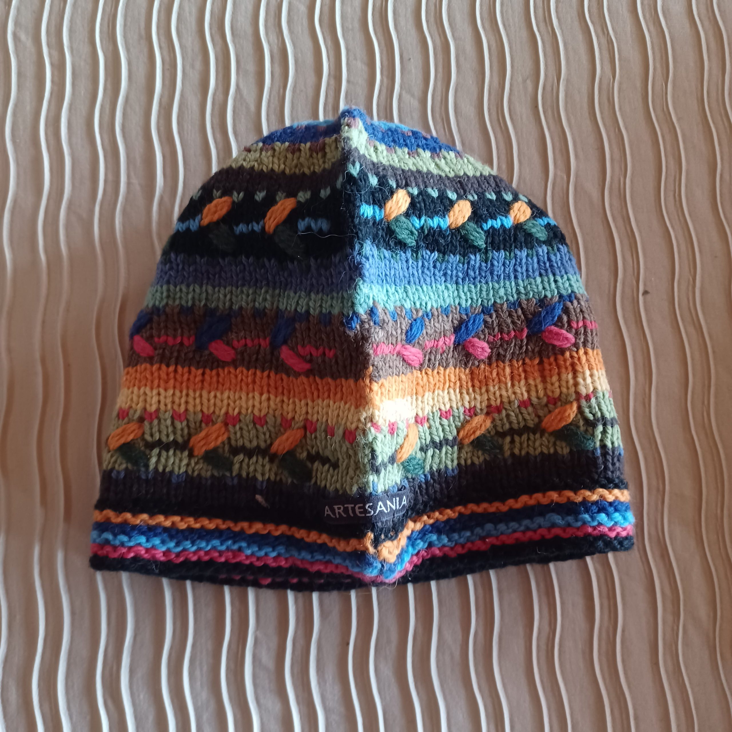 Artesania Hat Blue Multi