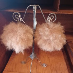 Fluffy Alpaca Key Chain