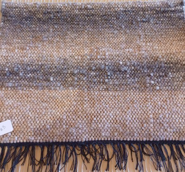 Rug #3 Woven 100% Alpaca | Applewood Lane Alpacas