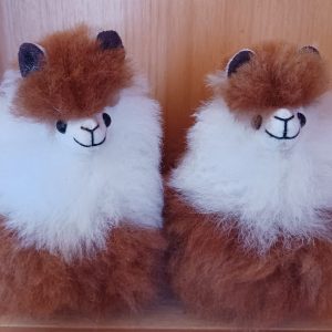 5" Standing Alpaca Fur Toy - Alpaca