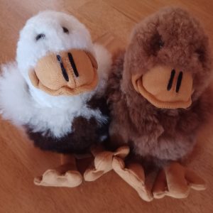 7" Plush Alpaca Stuffed Animal - Duck