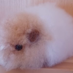 3" Standing Alpaca Fur Toy - Guinea Pig
