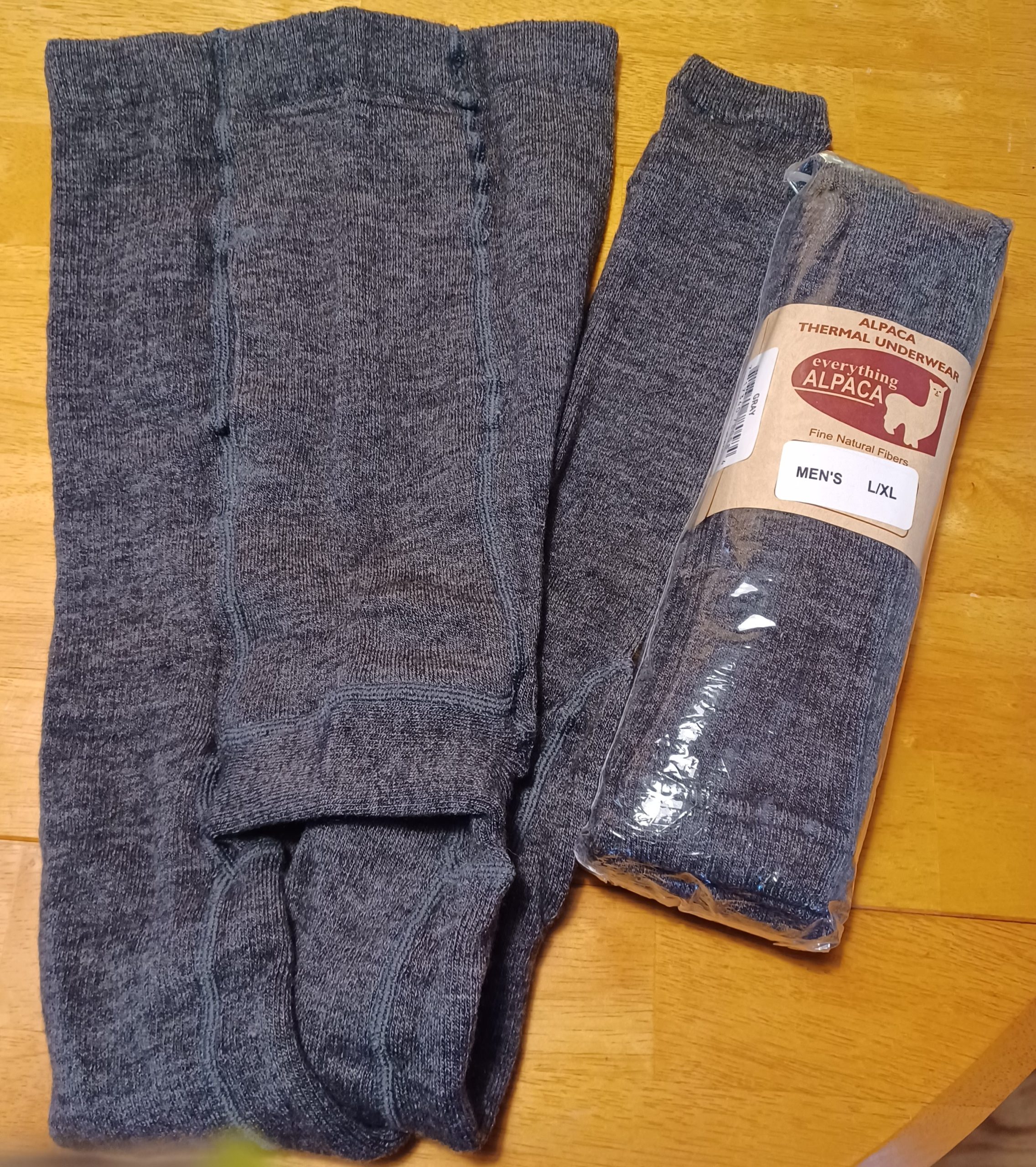 Thermal Long Underwear Men's L/XL