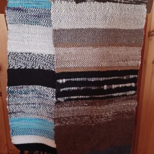 Scrappy Scarf 100% Alpaca Hand Woven
